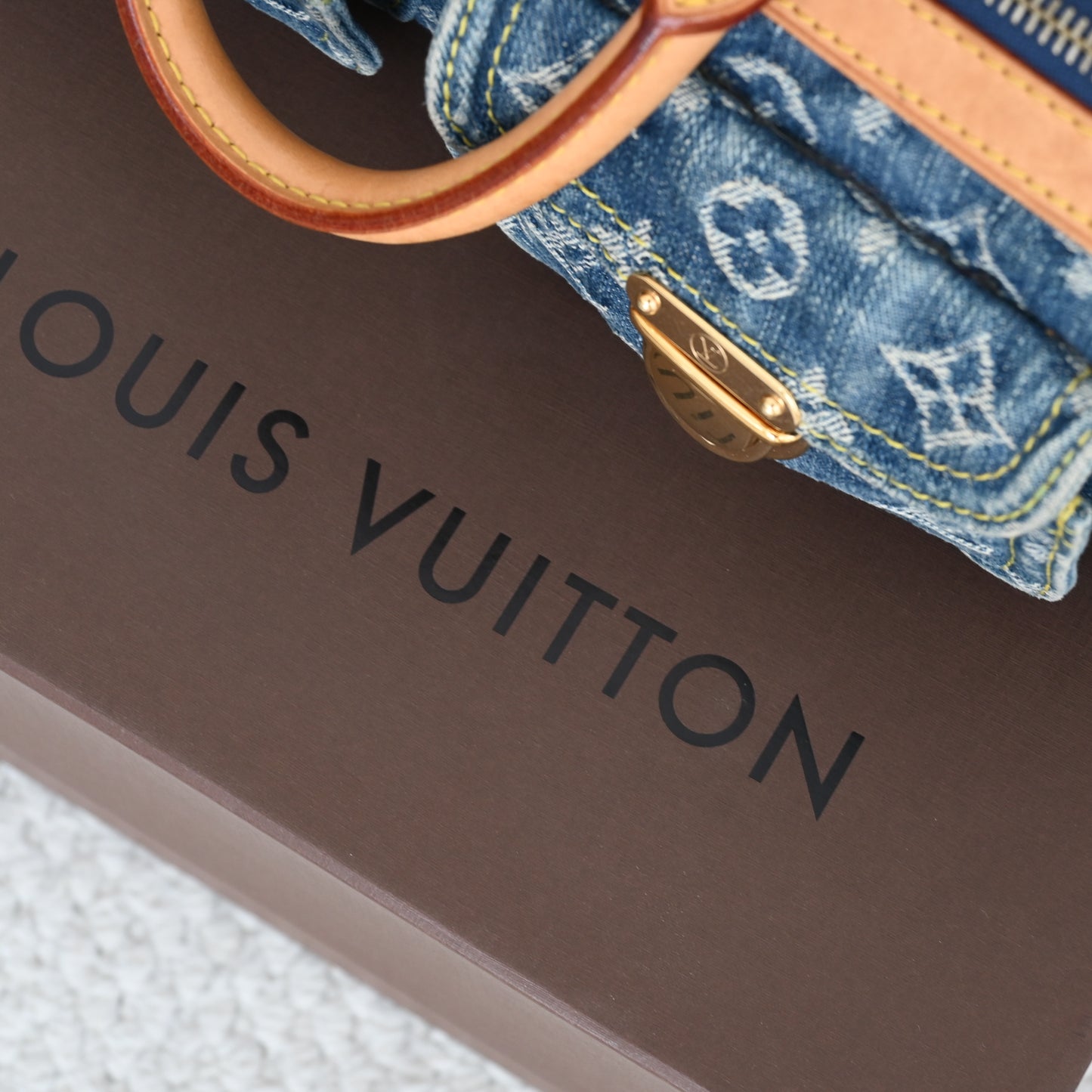 Louis Vuitton Monogram Denim Neo Speedy