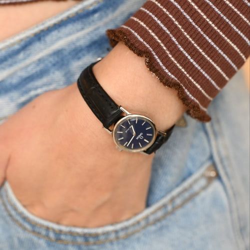 Omega De Ville Blue Dial Ref. 111.0140 - Leluxe Vintage Sdn. Bhd.