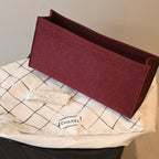 Chanel Red Caviar Quilted Classic Double Flap Jumbo Bag SHW