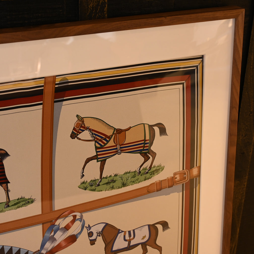 Hermès Carré 90 Couvertures et tenues de Jour Horse