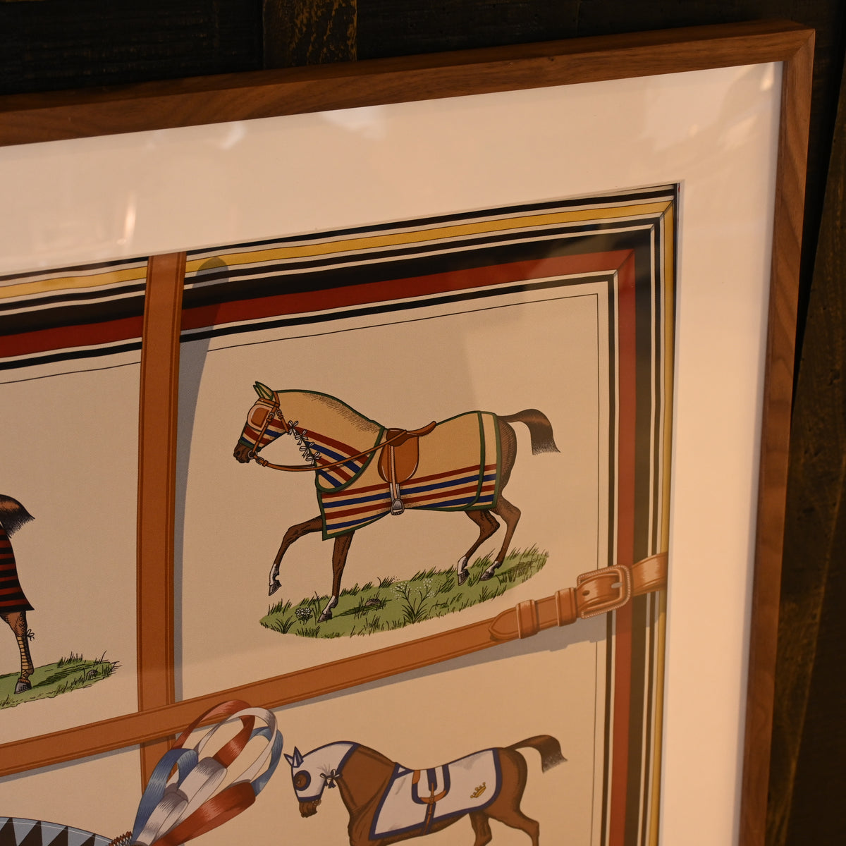 Hermès Carré 90 Couvertures et tenues de Jour Horse