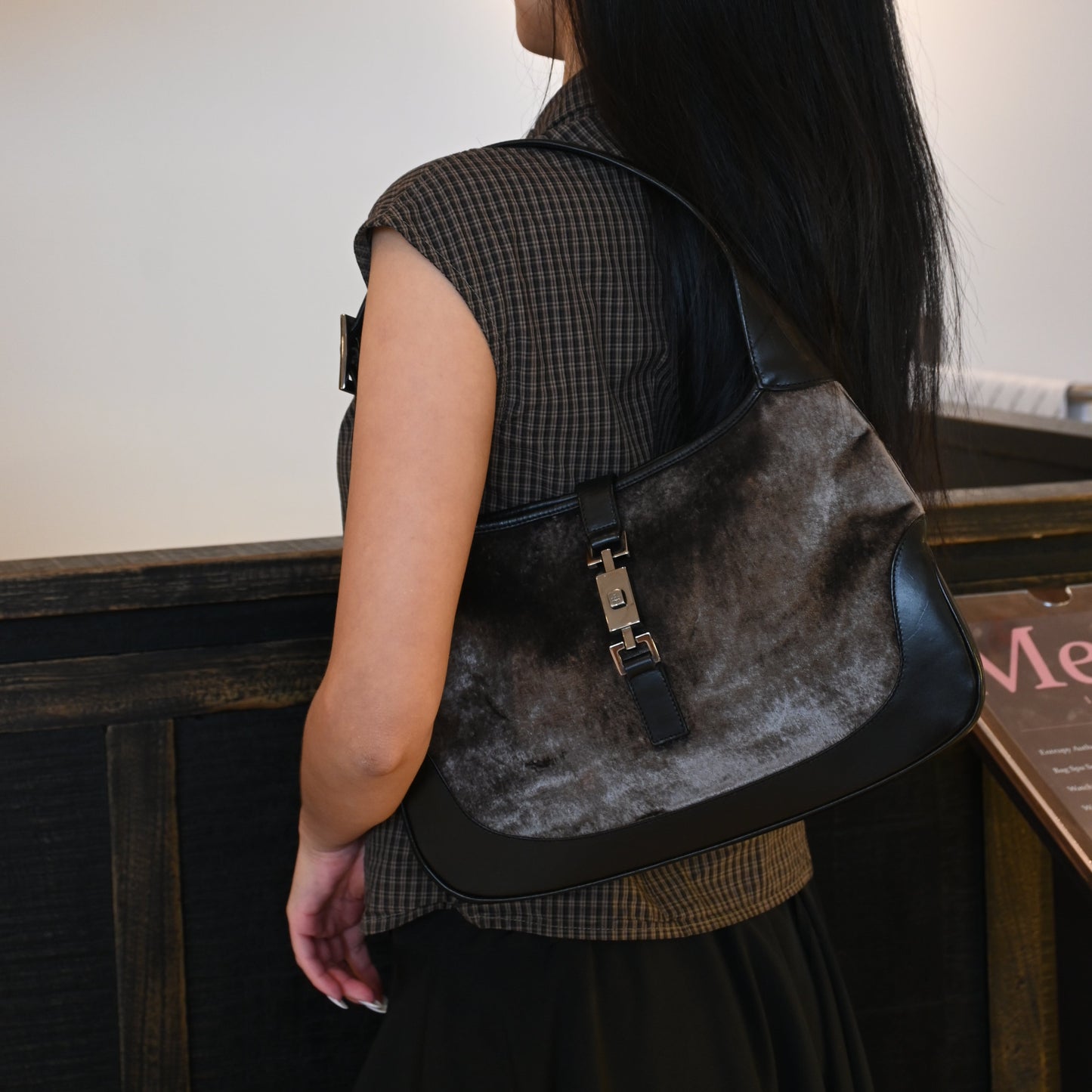 Gucci Jackie O Hobo Velour
