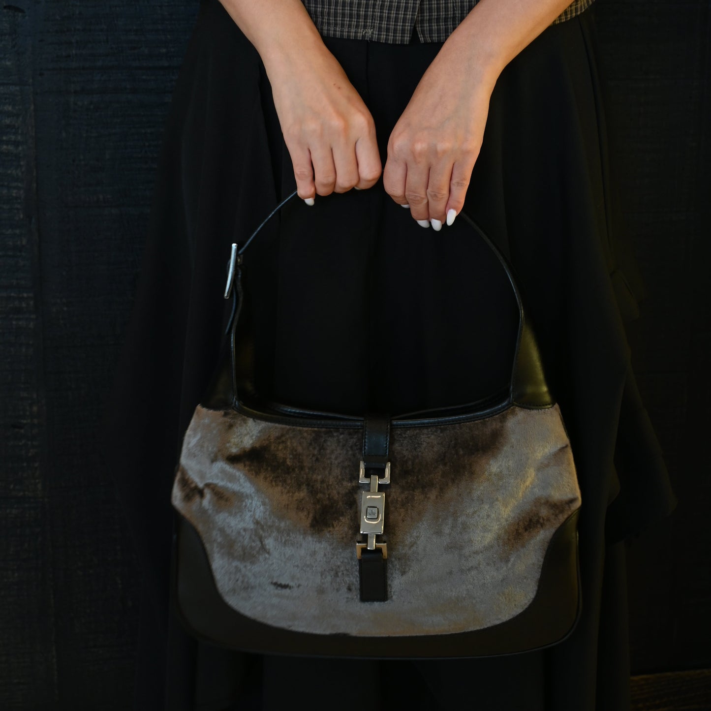 Gucci Jackie O Hobo Velour
