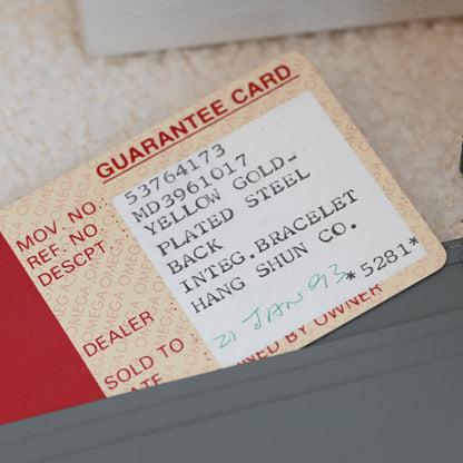 Omega De Vill Ref.396.1017 Cal.1430