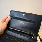 Chanel Camellia Embossed WOC Lambskin - Leluxe Vintage Sdn. Bhd.