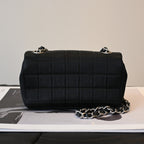 Chanel Satin Mini Lipstick & Mirror Micro Chocolate Bar Bag - Leluxe Vintage Sdn. Bhd.