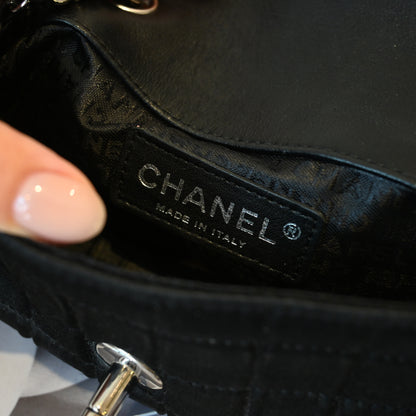 Chanel Satin Mini Lipstick & Mirror Micro Chocolate Bar Bag