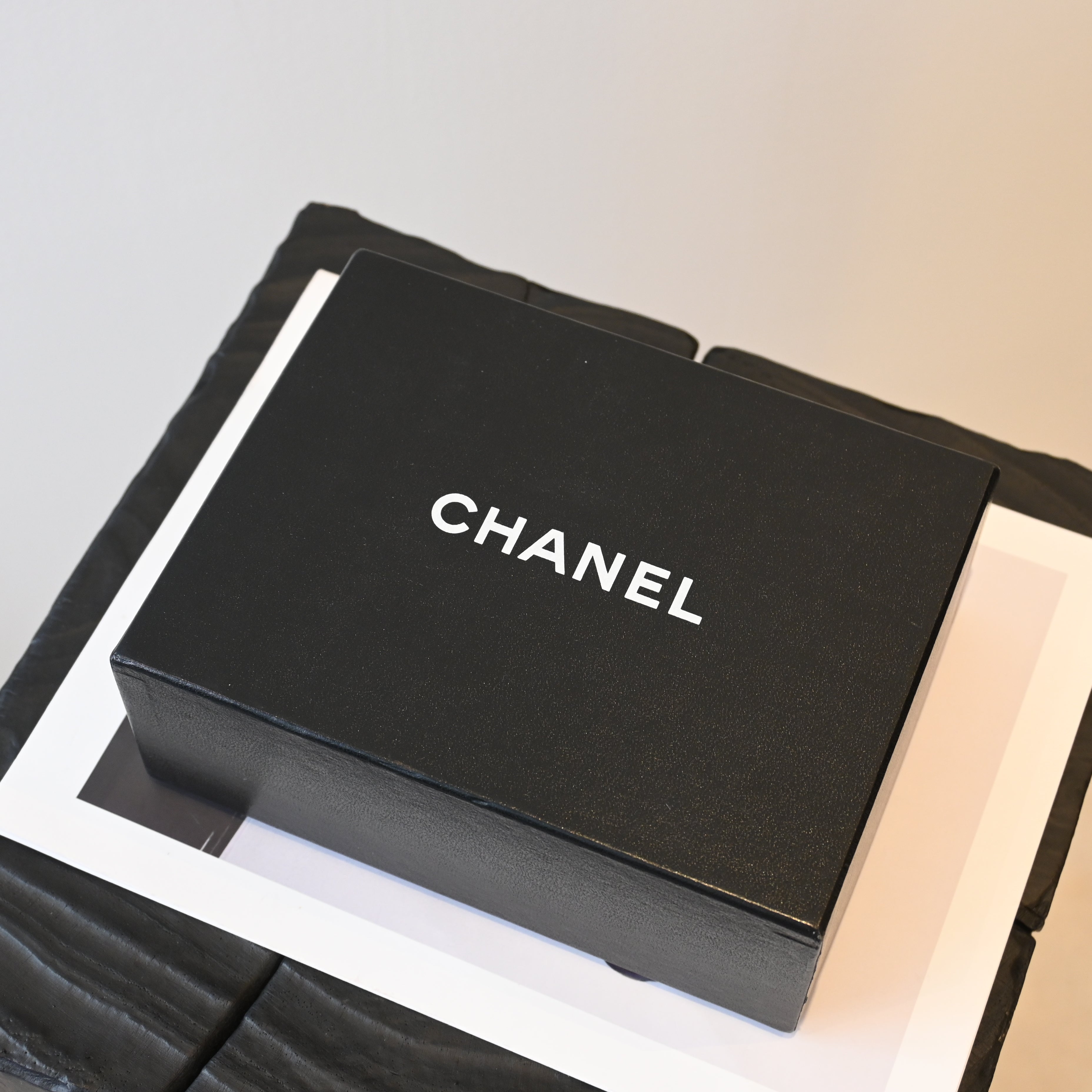 Chanel Satin Mini Lipstick & Mirror Micro Chocolate Bar Bag - Leluxe Vintage Sdn. Bhd.