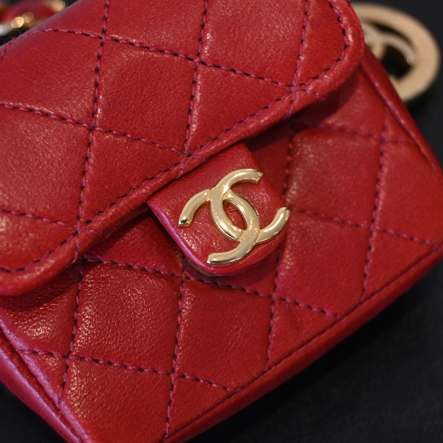 Chanel Medallion Micro Belt Bag