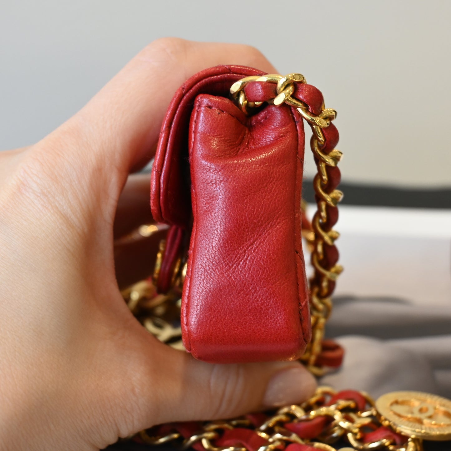 Chanel Medallion Micro Belt Bag