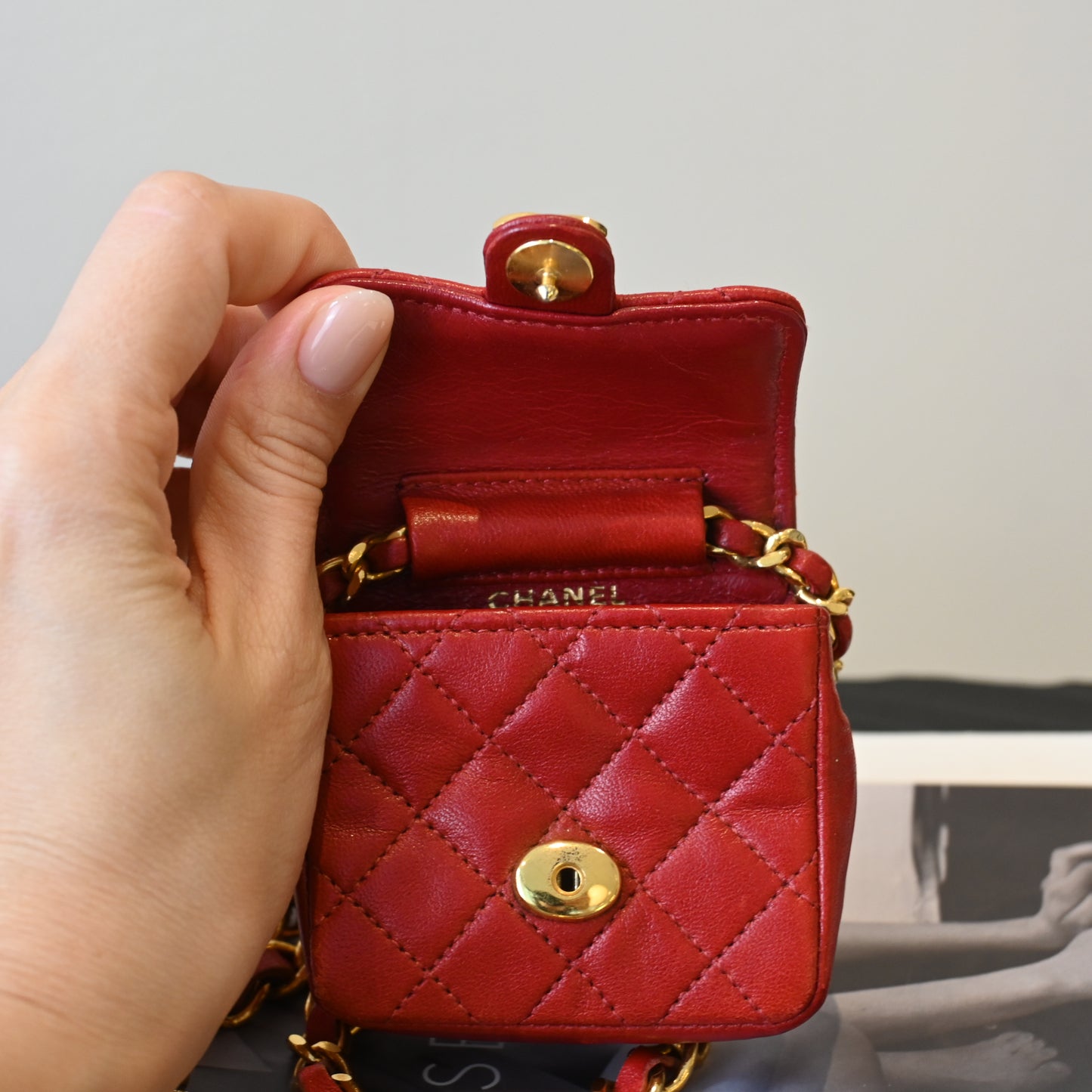Chanel Medallion Micro Belt Bag