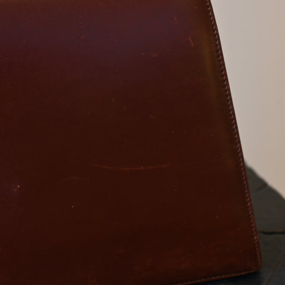 Salvatore Ferragamo Gancini Small Kelly Bordeaux