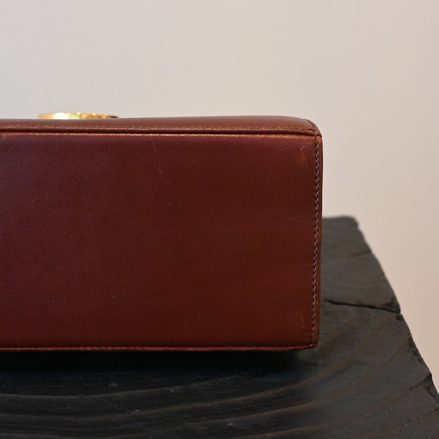 Salvatore Ferragamo Gancini Small Kelly Bordeaux