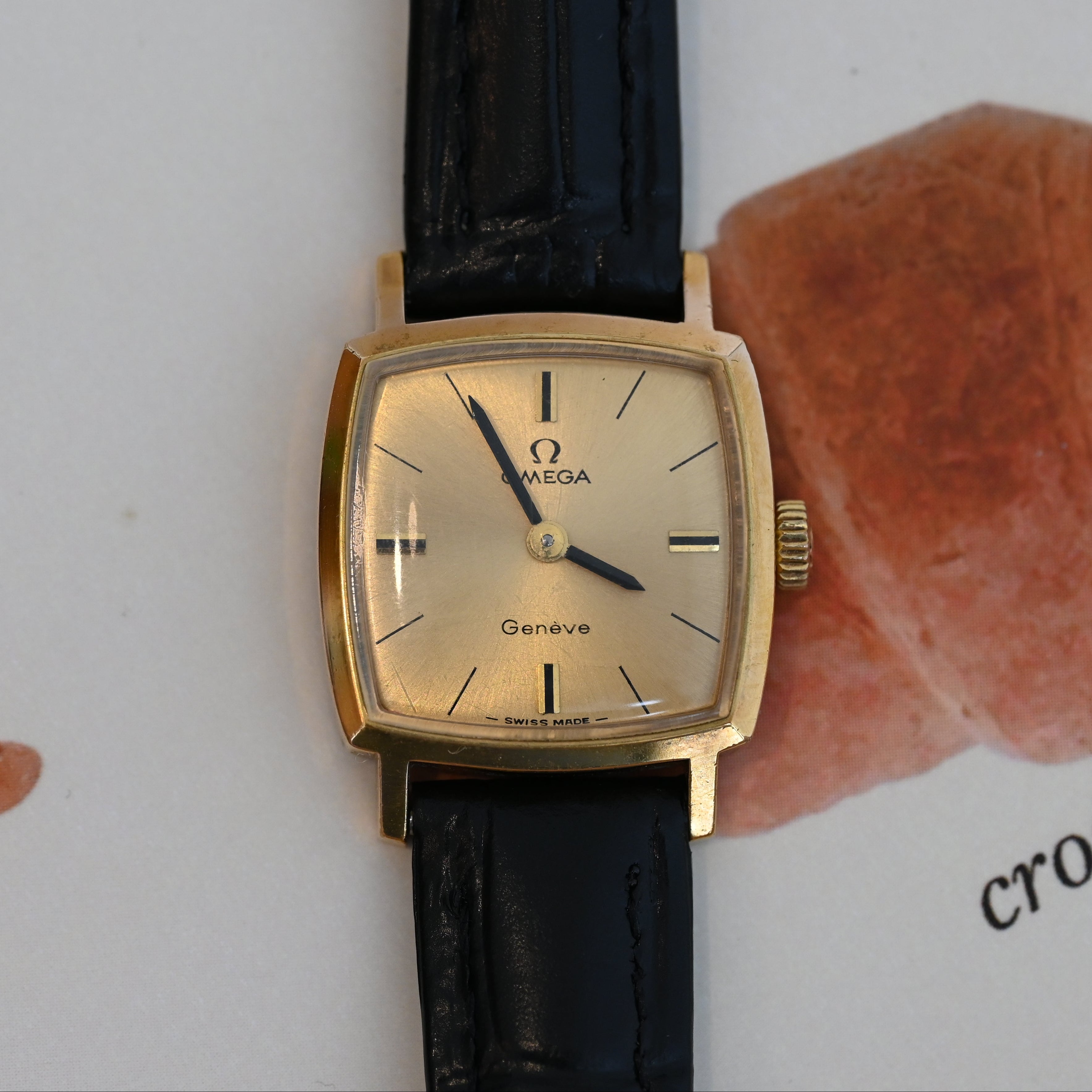 Omega Geneve Cushion Watch Ref.511.298 Cal.620 - Leluxe Vintage Sdn. Bhd.