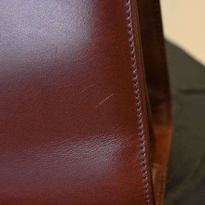 Salvatore Ferragamo Gancini Small Kelly Bordeaux