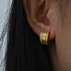 Christian Dior Vintage Rhinestones Earclip