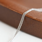 Dior CD logo Silver Necklace - Leluxe Vintage Sdn. Bhd.