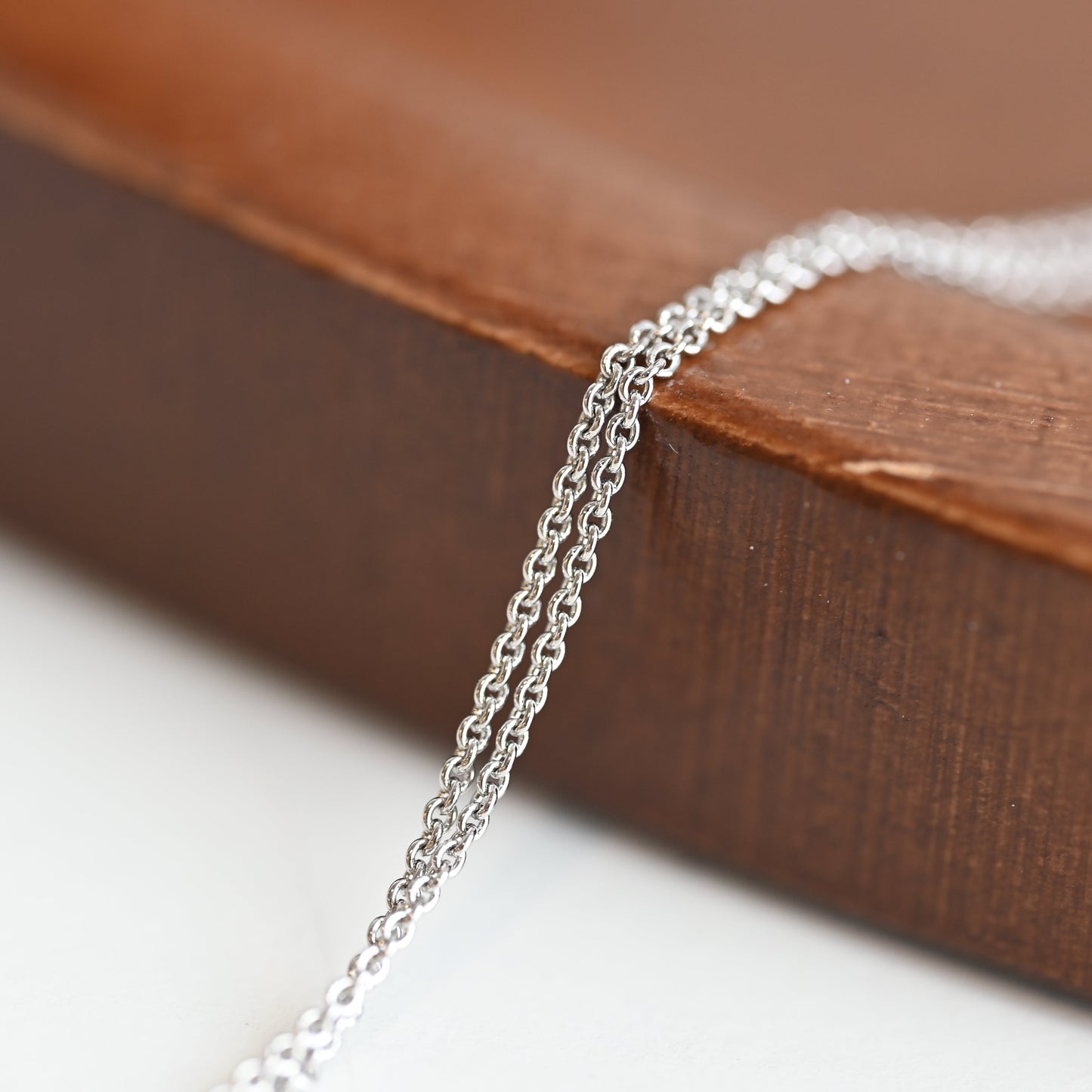 Dior CD logo Silver Necklace
