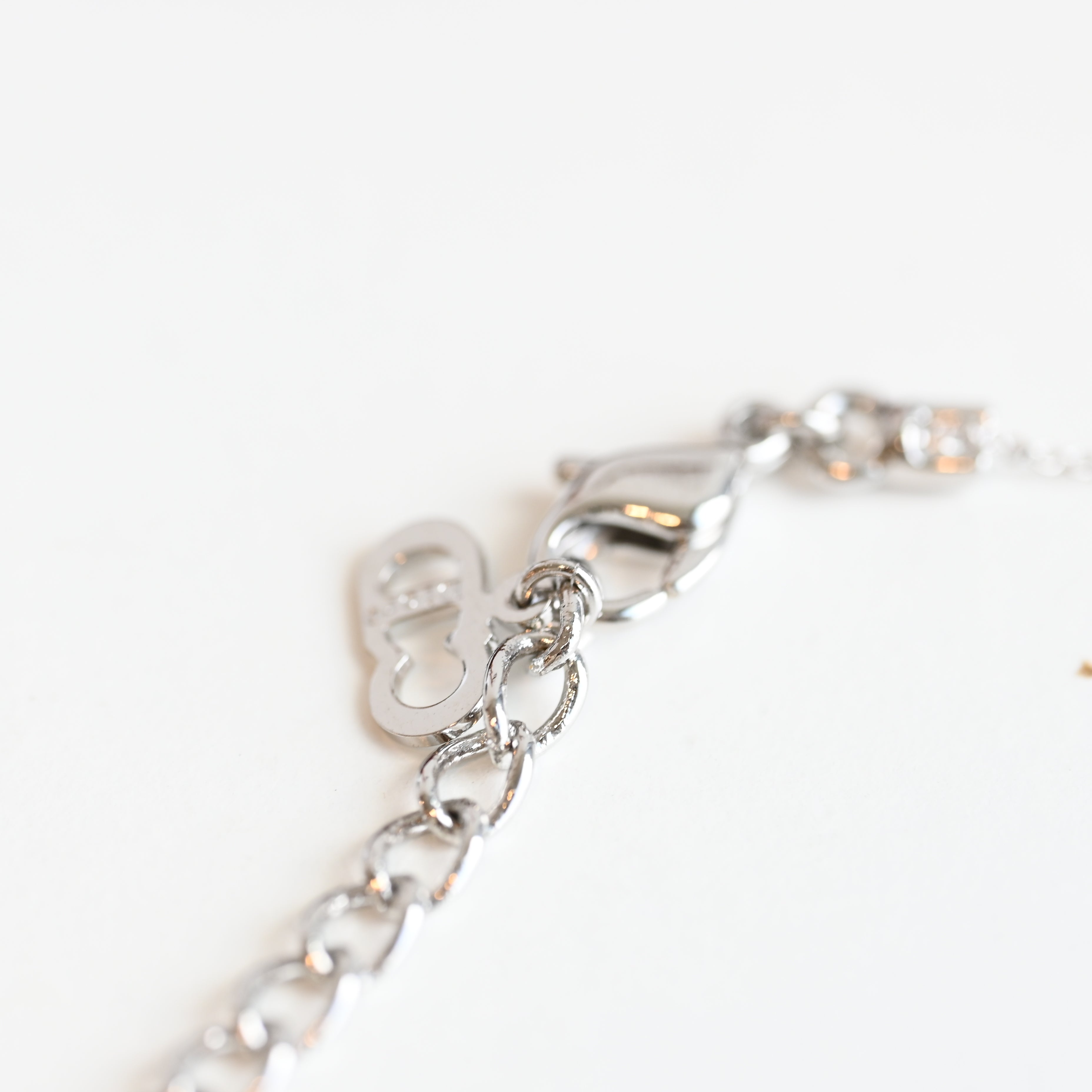 Dior CD logo Silver Necklace - Leluxe Vintage Sdn. Bhd.