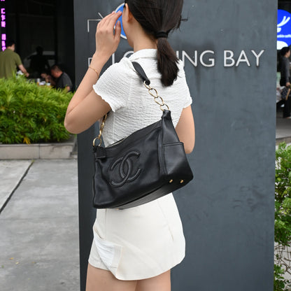 Chanel Timeless CC Caviar Hobo Bag