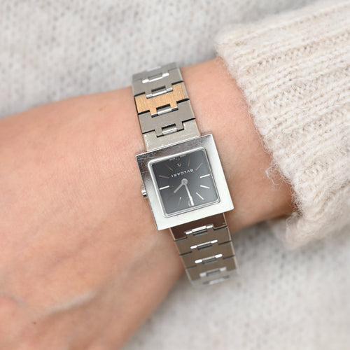 Bvlgari Quadrado SQ22SS Watch - Leluxe Vintage Sdn. Bhd.