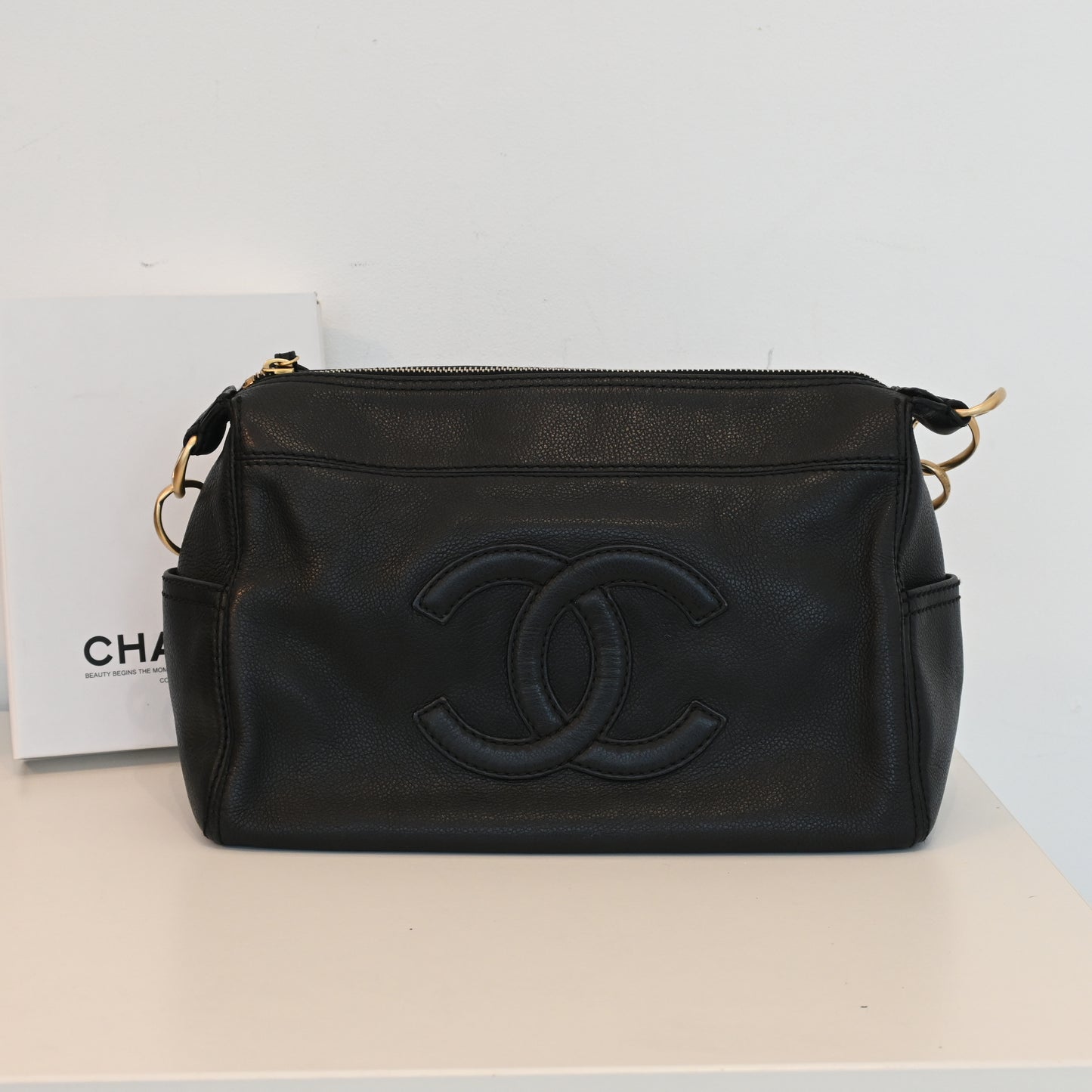 Chanel Timeless CC Caviar Hobo Bag