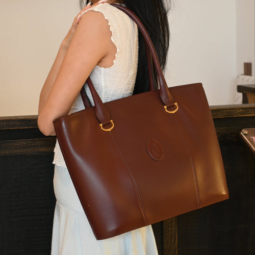 Cartier Bordeaux Tote - Leluxe Vintage Sdn. Bhd.