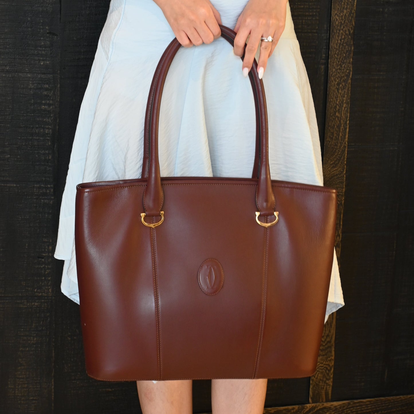Cartier Bordeaux Tote