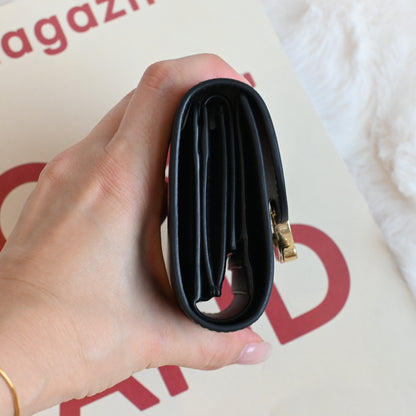 Celine Small Flap Triomphe Trifold Wallet