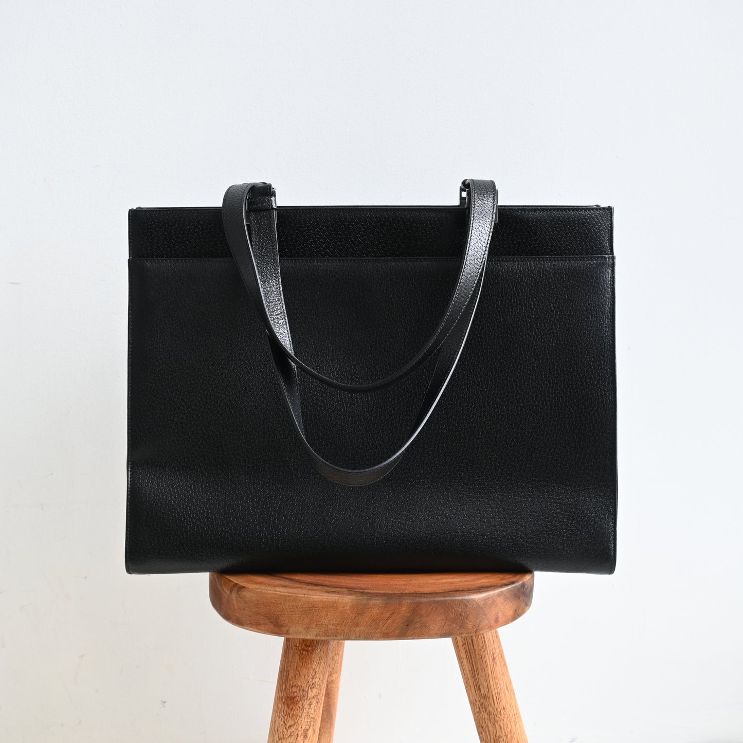 Gucci Grained Calfskin Business Laptop Tote