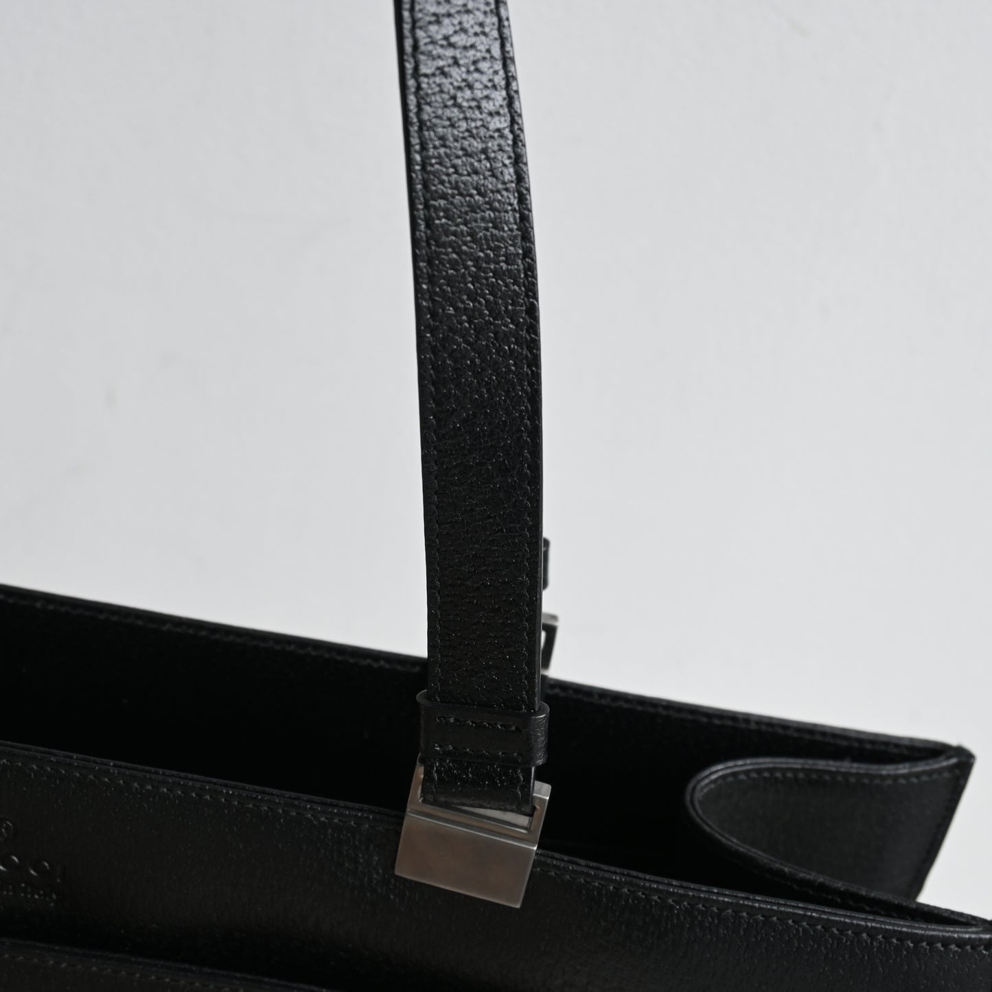 Gucci Grained Calfskin Business Laptop Tote