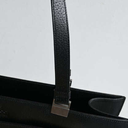 Gucci Grained Calfskin Business Laptop Tote