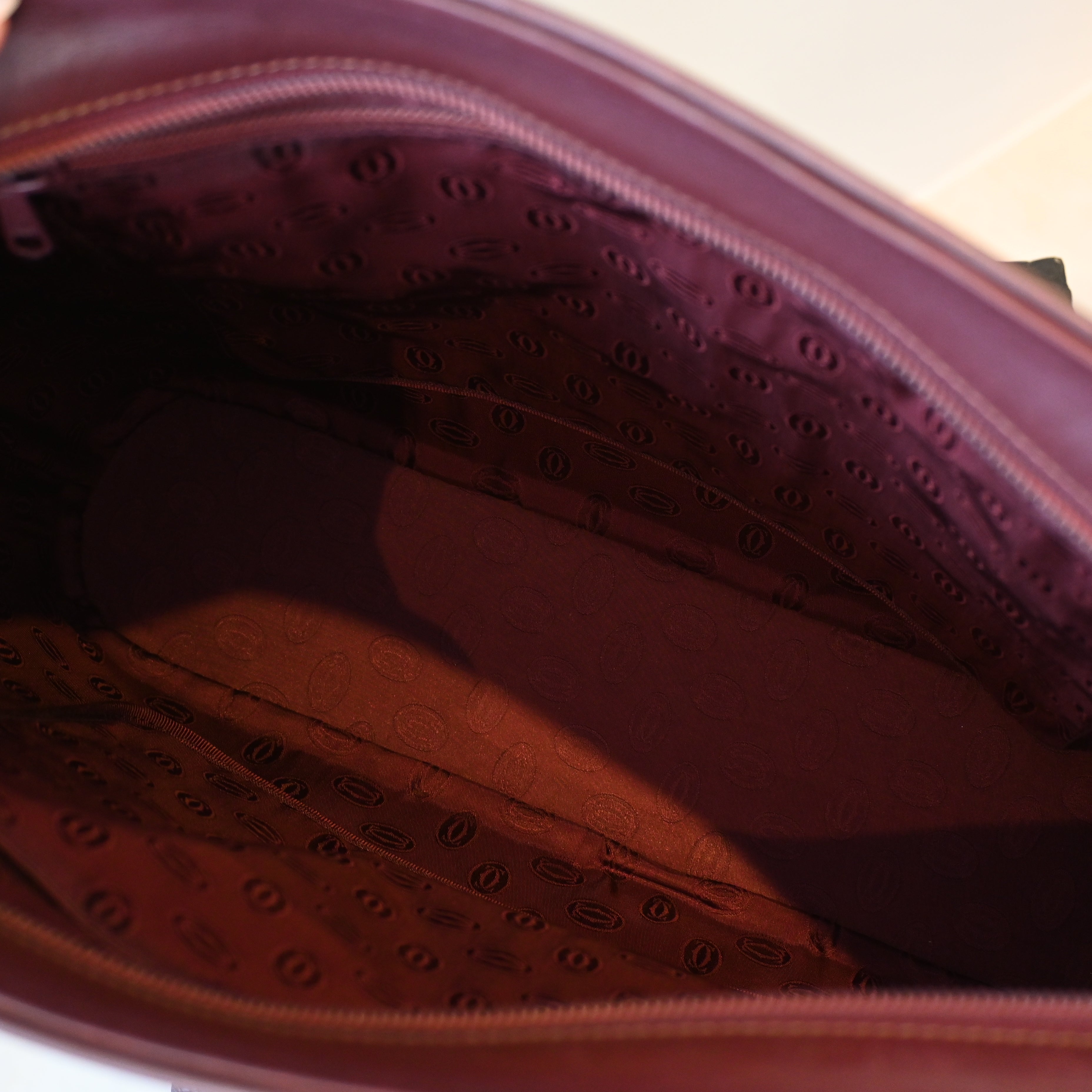 Cartier Bordeaux Tote - Leluxe Vintage Sdn. Bhd.