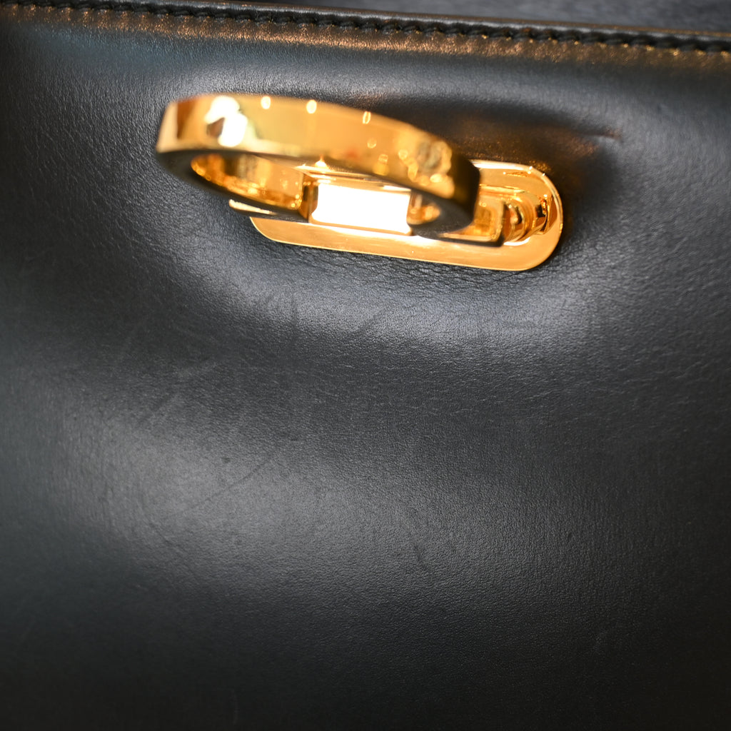 Salvatore Ferragamo Small Kelly Gancini - Leluxe Vintage Sdn. Bhd.