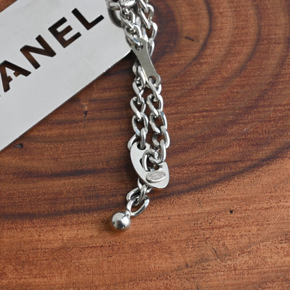 Chanel Cut-out Logo Keychain 2004