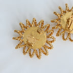Chanel Faux Pearl Flower Earclip 1986-1992