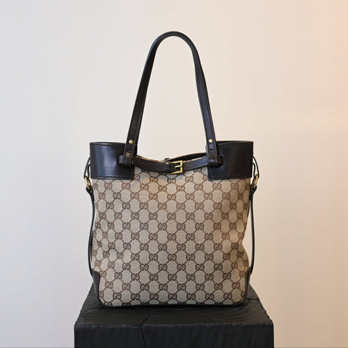 Gucci GG Canvas Tote - Leluxe Vintage Sdn. Bhd.