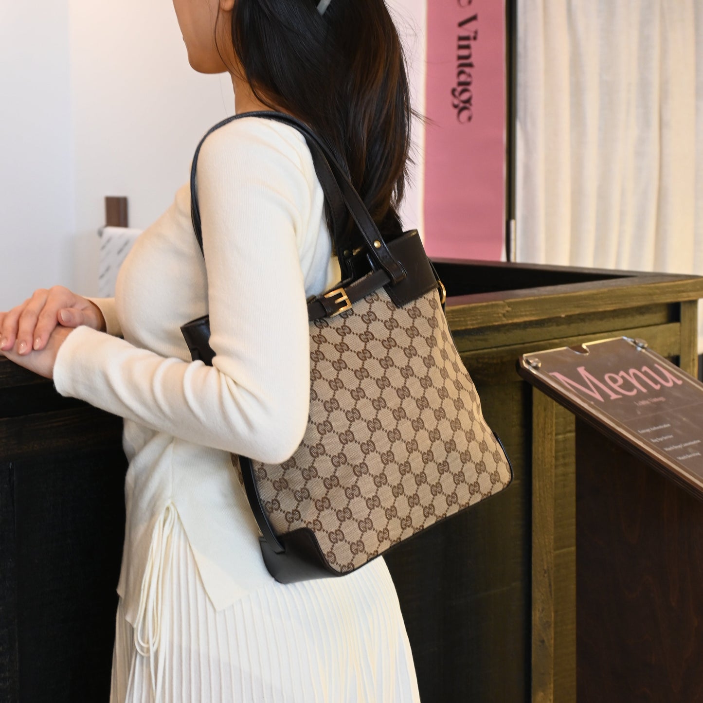 Gucci GG Canvas Tote