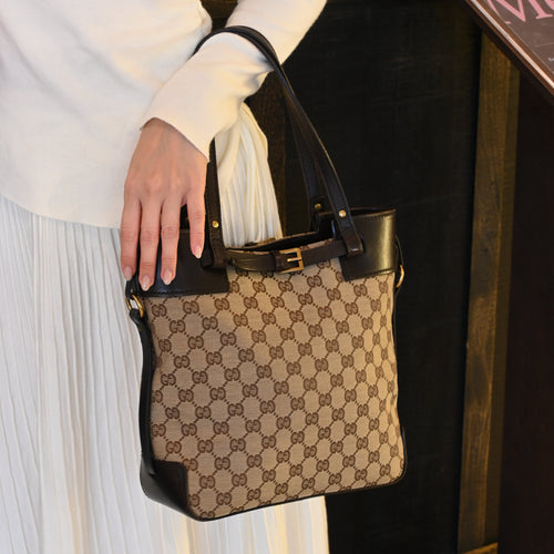 Gucci GG Canvas Tote - Leluxe Vintage Sdn. Bhd.