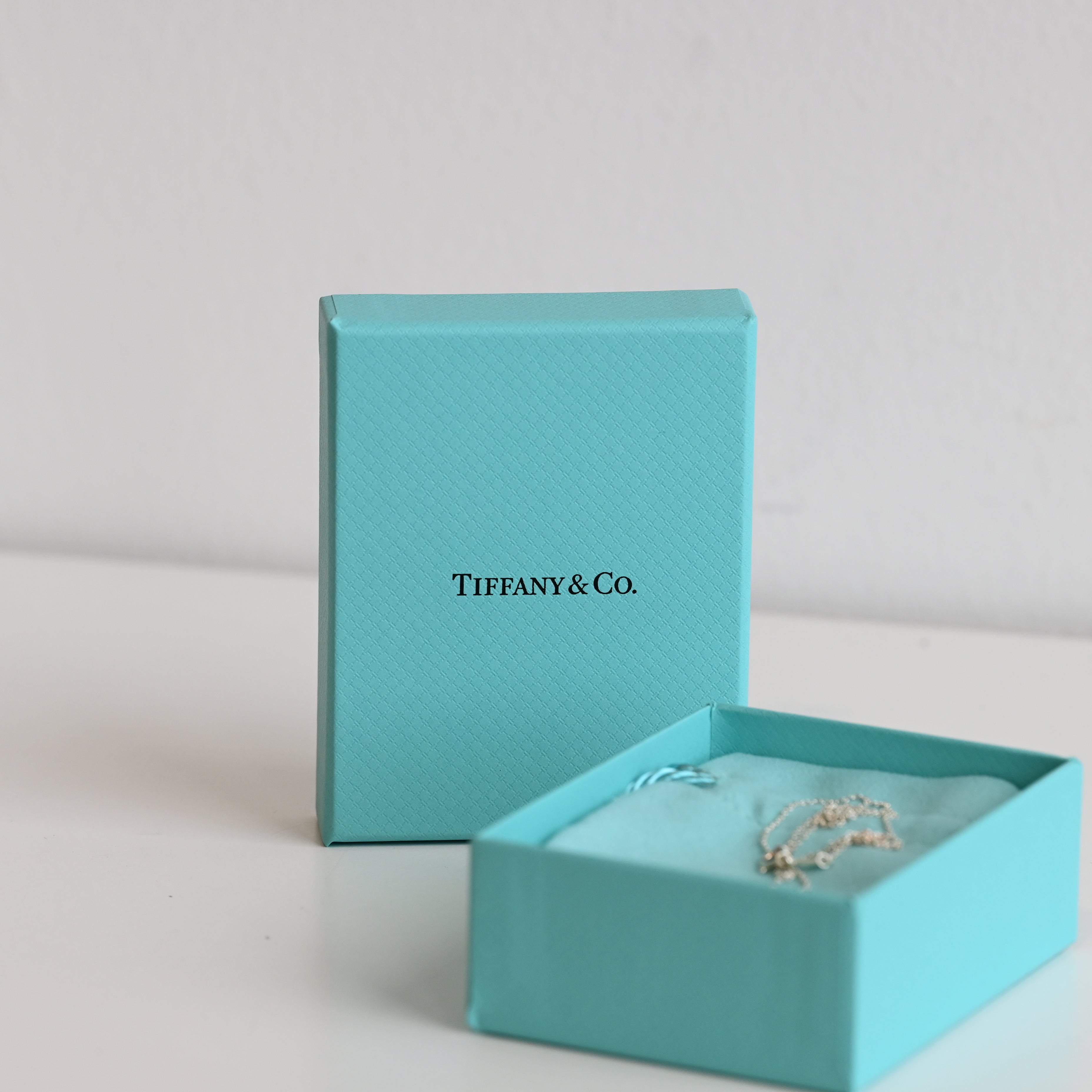 Tiffany Return To Tiffany Double Heart Tag Pink - Leluxe Vintage Sdn. Bhd.