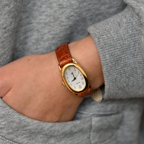 Seiko Neue 1F21-5B70 Baignoire Watch - Leluxe Vintage Sdn. Bhd.