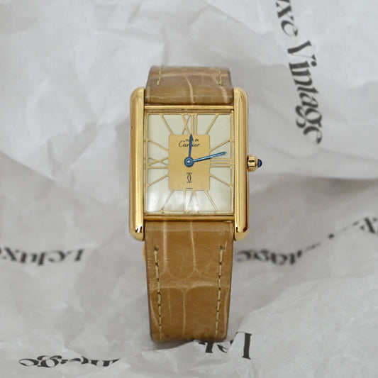 Cartier Must de Tank Quartz Watch ref. 681006