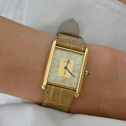 Cartier Must de Tank Quartz Watch ref. 681006