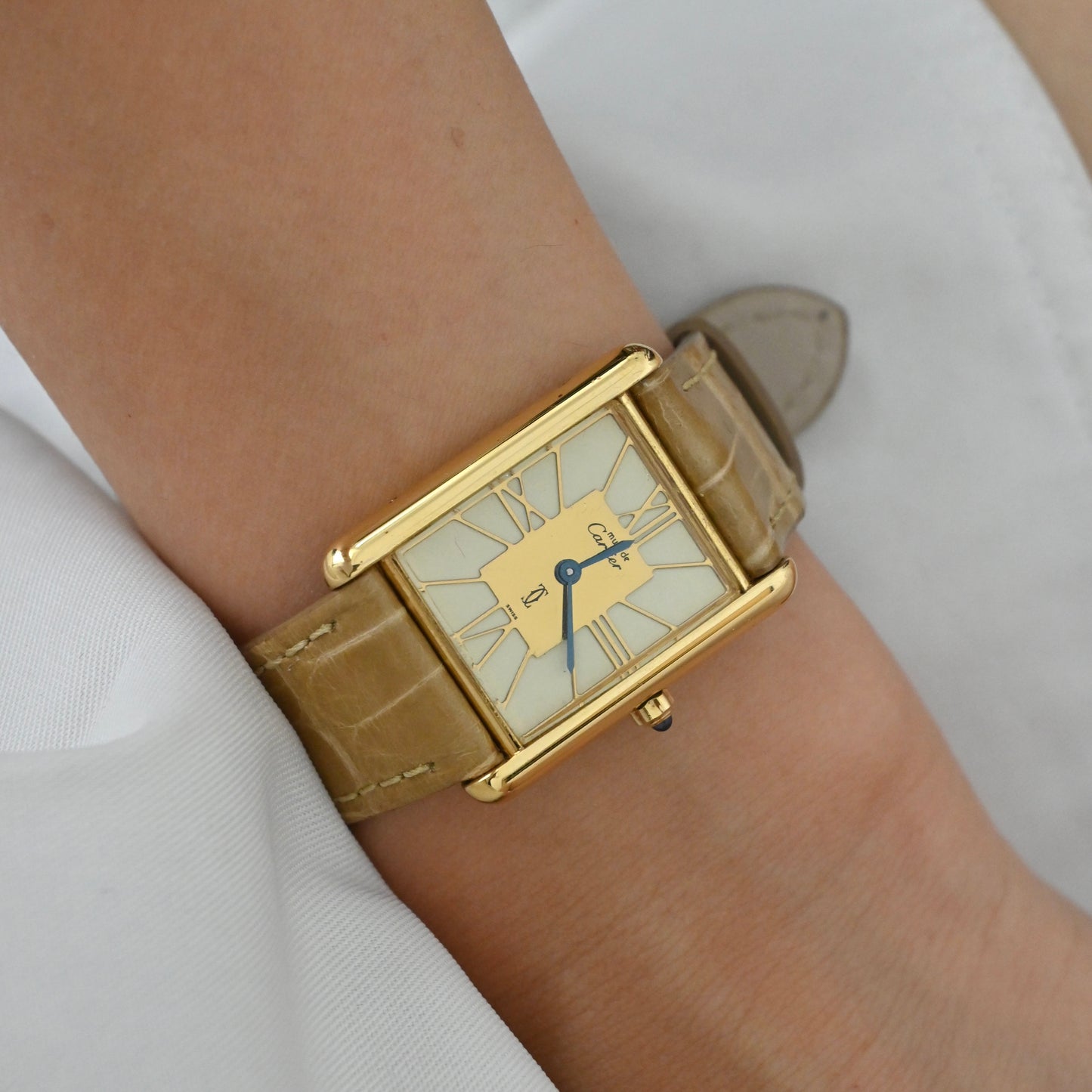 Cartier Must de Tank Quartz Watch ref. 681006