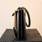 Salvatore Ferragamo Trifolio Crossbody Bag - Leluxe Vintage Sdn. Bhd.