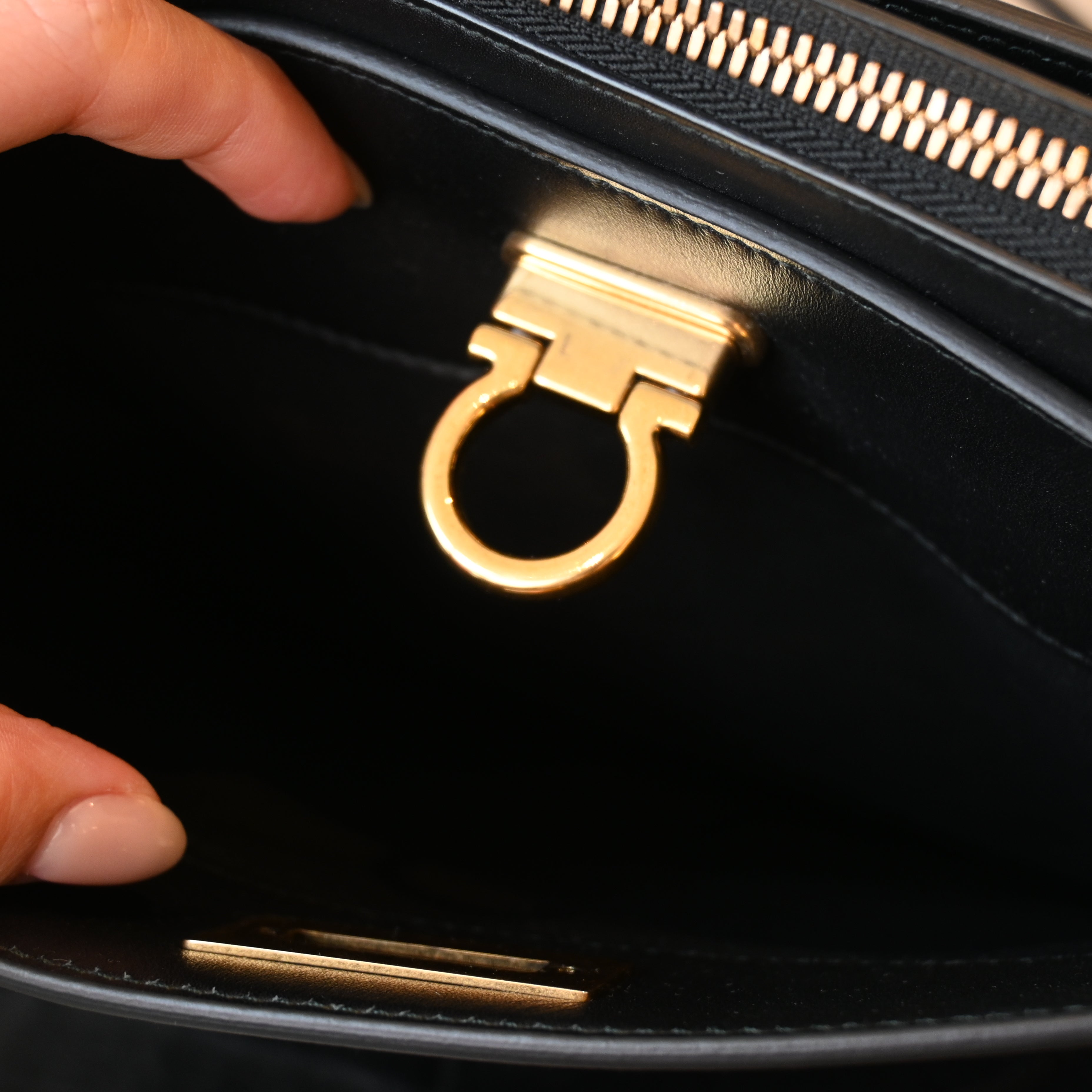 Salvatore Ferragamo Trifolio Crossbody Bag - Leluxe Vintage Sdn. Bhd.