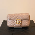 Gucci GG Marmont Matelasse Super Mini Bag - Leluxe Vintage Sdn. Bhd.
