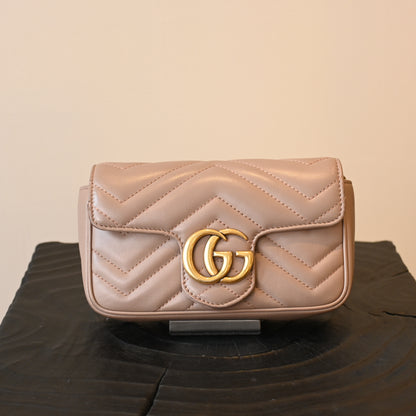 Gucci GG Marmont Matelasse Super Mini Bag