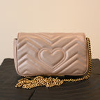 Gucci GG Marmont Matelasse Super Mini Bag - Leluxe Vintage Sdn. Bhd.