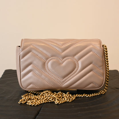 Gucci GG Marmont Matelasse Super Mini Bag